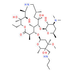 ChemSpider 2D Image | Tulathromycin A | C41H79N3O12