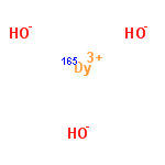 InChI=1/Dy.3H2O/h;3*1H2/q+3;;;/p-3/i1+2;;;