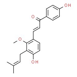 ChemSpider 2D Image | Licochalcone C | C21H22O4