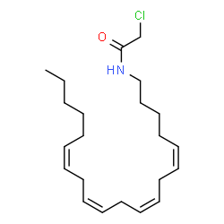 ChemSpider 2D Image | 2-Chloro-N-[(5Z,8Z,11Z,14Z)-5,8,11,14-icosatetraen-1-yl]acetamide | C22H36ClNO