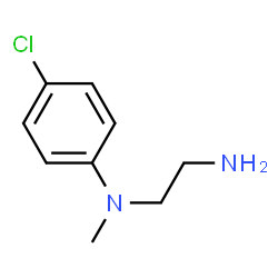 ChemSpider 2D Image | N-(4-chlorophenyl)-N-methylethylenediamine | C9H13ClN2