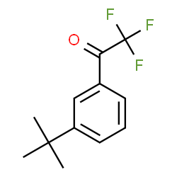 ChemSpider 2D Image | 1-(3-tert-Butylphenyl)-2,2,2-trifluoroethanone | C12H13F3O