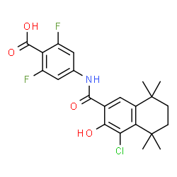 ChemSpider 2D Image | IRX-5183 | C22H22ClF2NO4