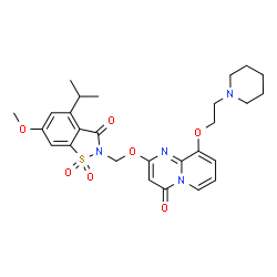ChemSpider 2D Image | SSR 69071 | C27H32N4O7S