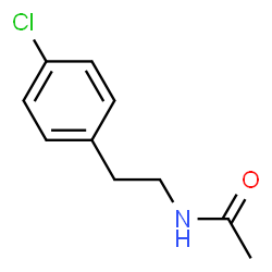 ChemSpider 2D Image | N-[2-(4-Chlorophenyl)ethyl]acetamide | C10H12ClNO