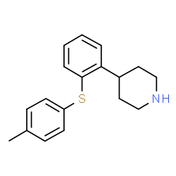 ChemSpider 2D Image | Tedatioxetine | C18H21NS