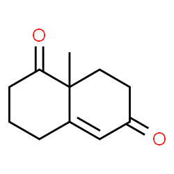 ChemSpider 2D Image | Wieland-Miescher ketone, racemic | C11H14O2