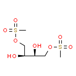 ChemSpider 2D Image | Treosulfan | C6H14O8S2