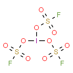 ChemSpider 2D Image | Tris[(fluorosulfonyl)oxy]-lambda~3~-iodane | F3IO9S3