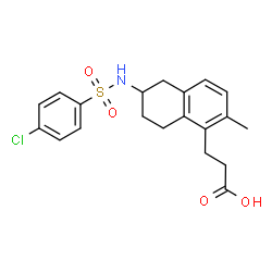 ChemSpider 2D Image | Terutroban | C20H22ClNO4S