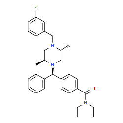 ChemSpider 2D Image | DPI-221 | C31H38FN3O