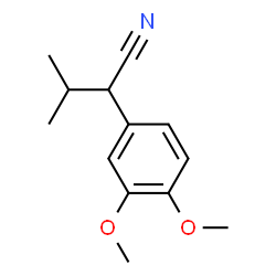 ChemSpider 2D Image | ?-isopropylhomoveratronitrile | C13H17NO2