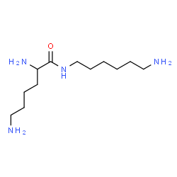 ChemSpider 2D Image | N-(6-Aminohexyl)lysinamide | C12H28N4O
