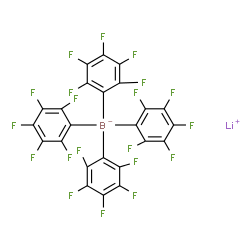 ChemSpider 2D Image | Lithium tetrakis(pentafluorophenyl)borate | C24BF20Li