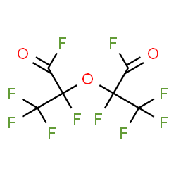 ChemSpider 2D Image | 2,2'-Oxybis(tetrafluoropropanoyl fluoride) | C6F10O3