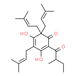 ChemSpider 2D Image | Adlupulone | C26H38O4