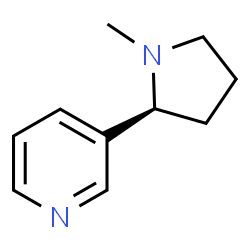 ChemSpider 2D Image | L-(-)-Nicotine | C10H14N2