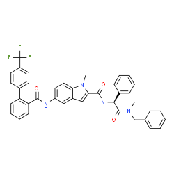 ChemSpider 2D Image | Dirlotapide | C40H33F3N4O3