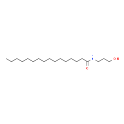 ChemSpider 2D Image | N-(3-Hydroxypropyl)hexadecanamide | C19H39NO2