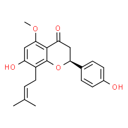 ChemSpider 2D Image | Isoxanthohumol | C21H22O5