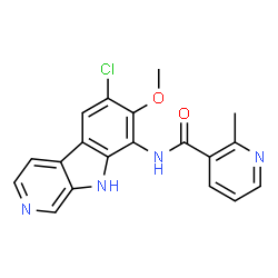 ChemSpider 2D Image | MLN-120B | C19H15ClN4O2