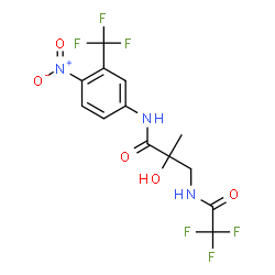 ChemSpider 2D Image | Topilutamide | C13H11F6N3O5