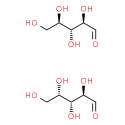D-Ribose - L-lyxose (1:1) | C10H20O10 | ChemSpider