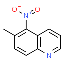 ChemSpider 2D Image | 5-nitro-6-methylquinoline | C10H8N2O2
