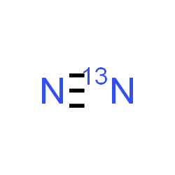 ChemSpider 2D Image | (~13~N)Nitrogen | N13N
