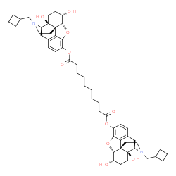 ChemSpider 2D Image | nalbuphine sebacate | C52H68N2O10