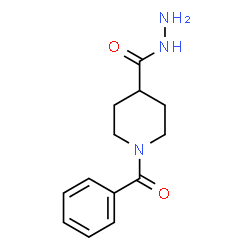 ChemSpider 2D Image | 1-Benzoyl-4-piperidinecarbohydrazide | C13H17N3O2