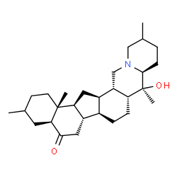 ChemSpider 2D Image | (5alpha,17beta,25xi)-20-Hydroxy-3-methylcevan-6-one | C28H45NO2