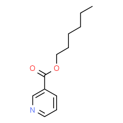 ChemSpider 2D Image | Hexyl nicotinate | C12H17NO2