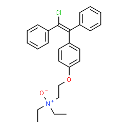 ChemSpider 2D Image | Clomifenoxide | C26H28ClNO2