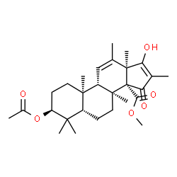 ChemSpider 2D Image | Andrastin C | C28H40O6