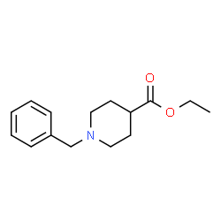 ChemSpider 2D Image | Ethyl 1-benzyl-4-piperidinecarboxylate | C15H21NO2