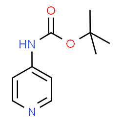 ChemSpider 2D Image | 4-(Boc-amino)pyridine | C10H14N2O2