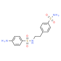 ChemSpider 2D Image | 4-Amino-N-[2-(4-sulfamoylphenyl)ethyl]benzenesulfonamide | C14H17N3O4S2