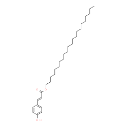 ChemSpider 2D Image | Docosyl (2E)-3-(4-hydroxyphenyl)acrylate | C31H52O3