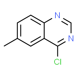 ChemSpider 2D Image | 4-Chloro-6-methylquinazoline | C9H7ClN2