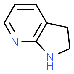 ChemSpider 2D Image | 2,3-Dihydro-7-azaindole | C7H8N2