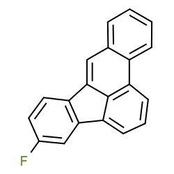 ChemSpider 2D Image | 5-Fluorobenzo[e]acephenanthrylene | C20H11F
