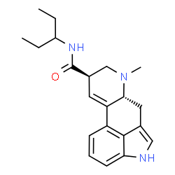 ChemSpider 2D Image | Lysergic acid 3-pentyl amide | C21H27N3O