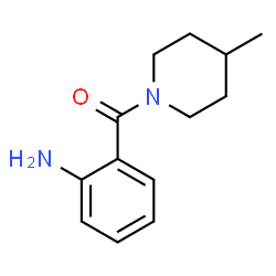 ChemSpider 2D Image | 2-(4-methylpiperidine-1-carbonyl)aniline | C13H18N2O
