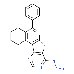 ChemSpider 2D Image | CSID:820605 | C19H17N5S