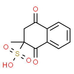 ChemSpider 2D Image | Menadione bisulfite | C11H10O5S