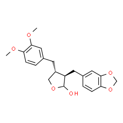 ChemSpider 2D Image | (-)-3,4-dimethoxy-3,4-desmethylenedioxycubebin | C21H24O6