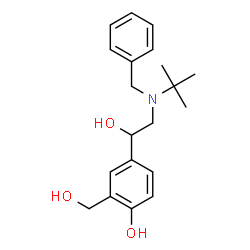 ChemSpider 2D Image | N-Benzyl Albuterol | C20H27NO3