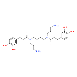 ChemSpider 2D Image | Kukoamine C | C28H42N4O6