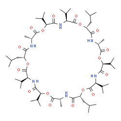 ChemSpider 2D Image | Cereulide | C57H96N6O18